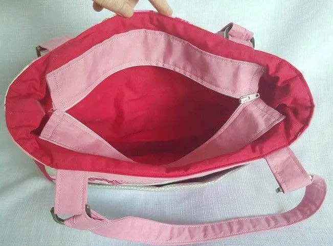 Floral flap bag 6x10 8x12