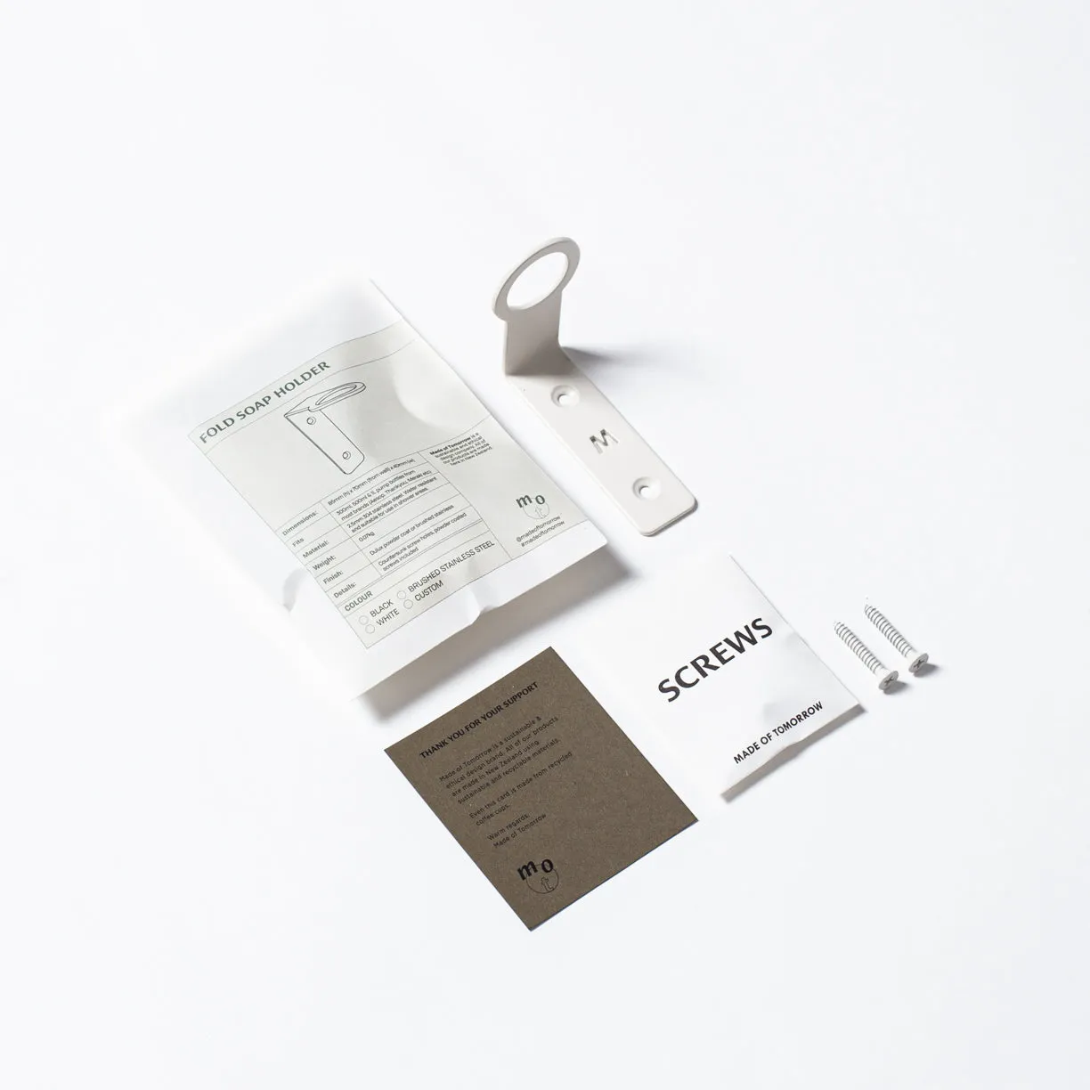 FOLD Bottle Holder ∙ White