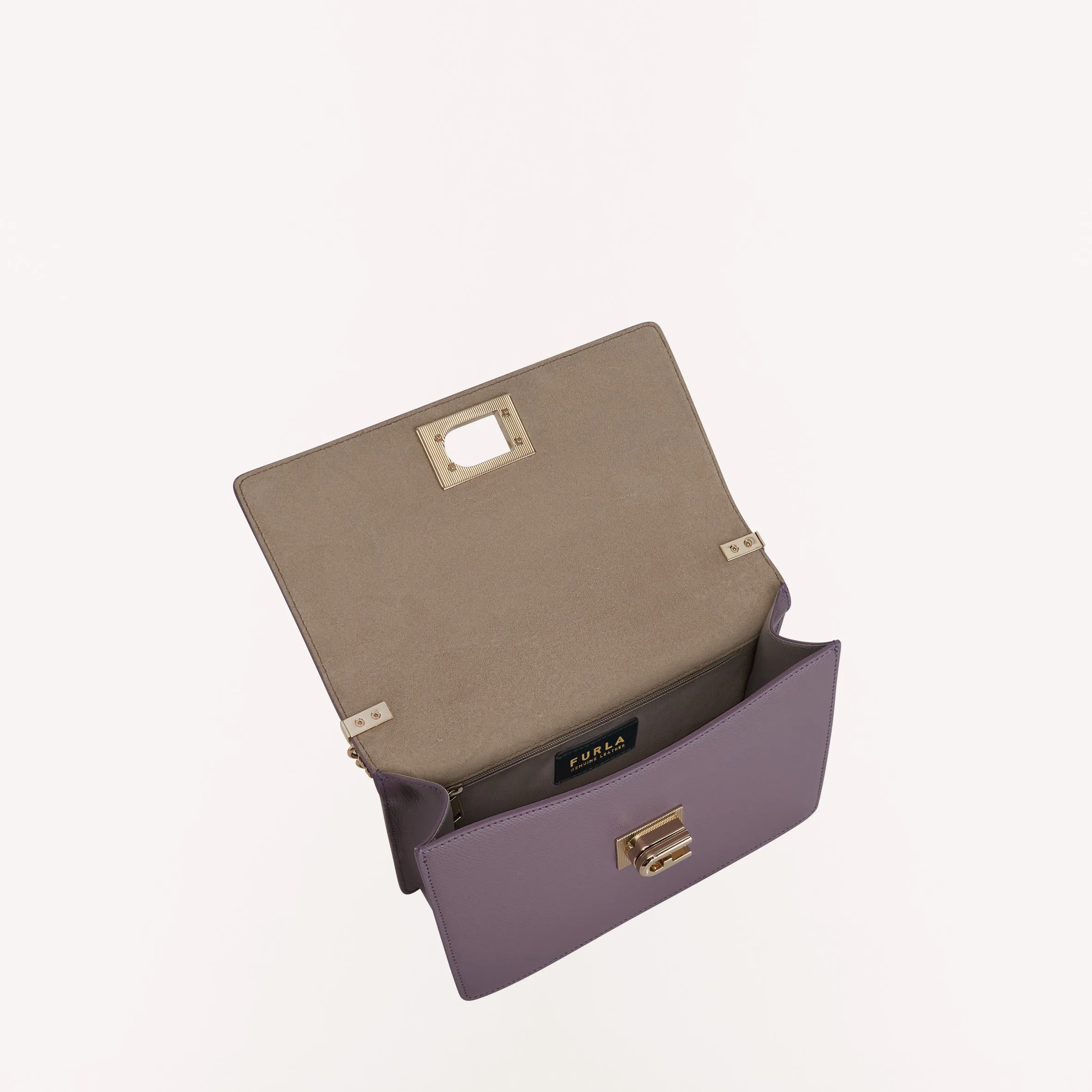 FURLA 1927 CROSSBODY BAG IN PURPLE