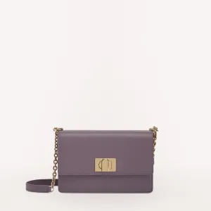 FURLA 1927 CROSSBODY BAG IN PURPLE