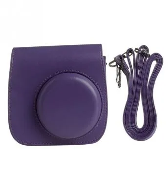 Grape Instax Mini 8/8 /9/11 Leather Case/Bag (no logo)