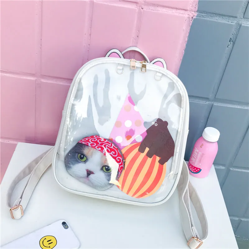 Harajuku Cat Ears Itabag Backbag