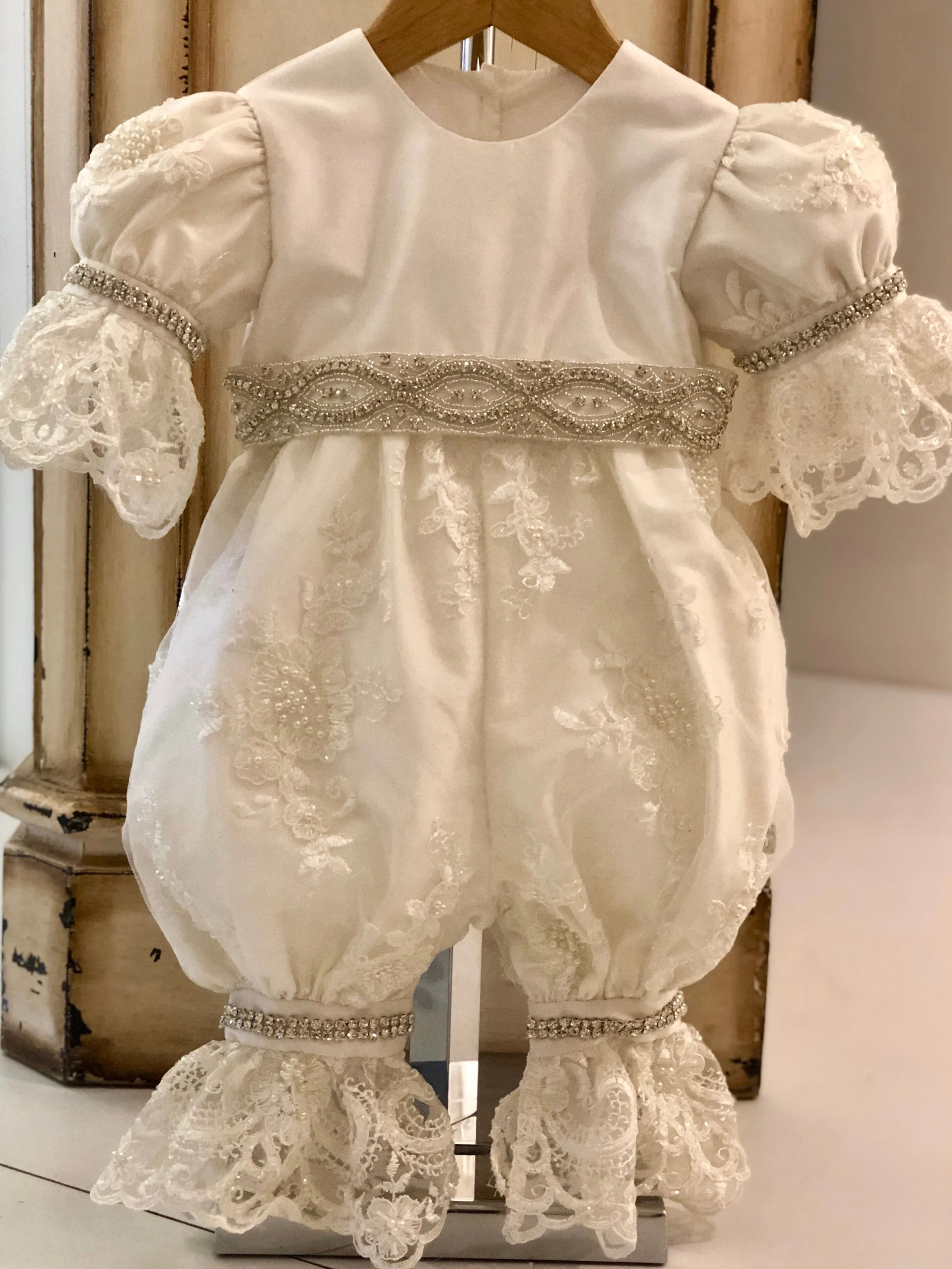 Heirloom Romper and Detachable Skirt