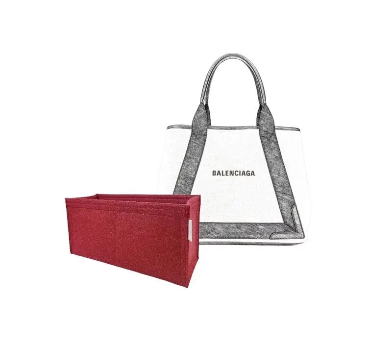 Inner Bag Organizer -Balenciaga Navy Cabas Series | 4 sizes