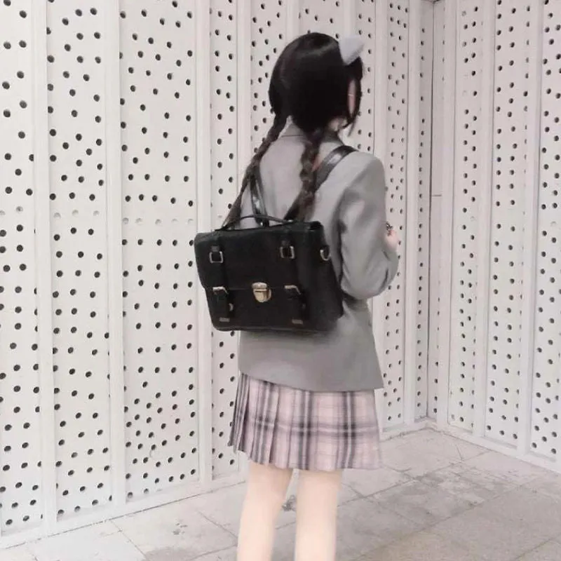 Japanese Preppy Style School Backpack