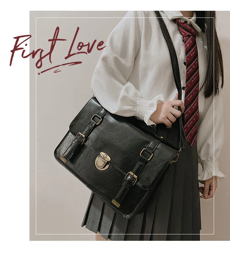 Japanese Preppy Style School Backpack