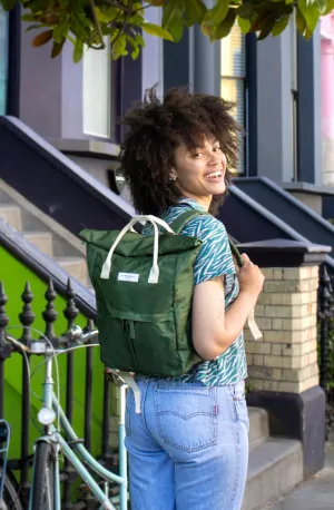 Khaki Medium Backpack