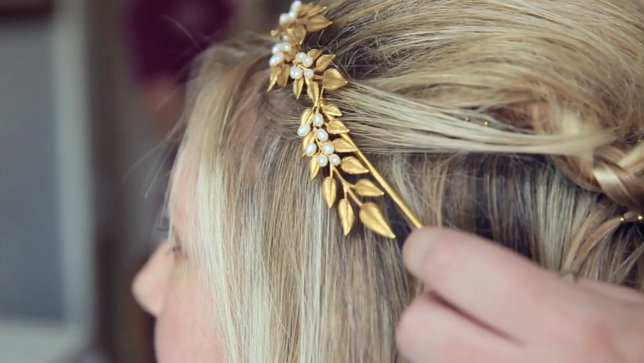Leah, Bucks - Midsummer half circlet