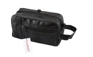 Leather Shaving Kit Toiletry Bag - 501