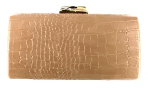 Mac Moc Croc Solid Clutch Bag