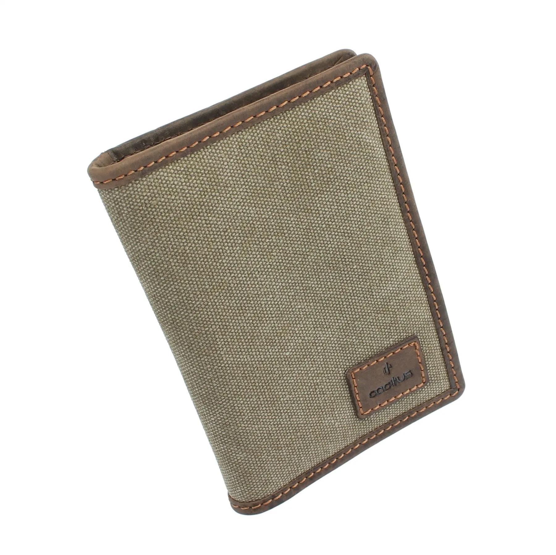Mala CACTUS Canvas / Leather Passport Holder With RFID Protection 216_81
