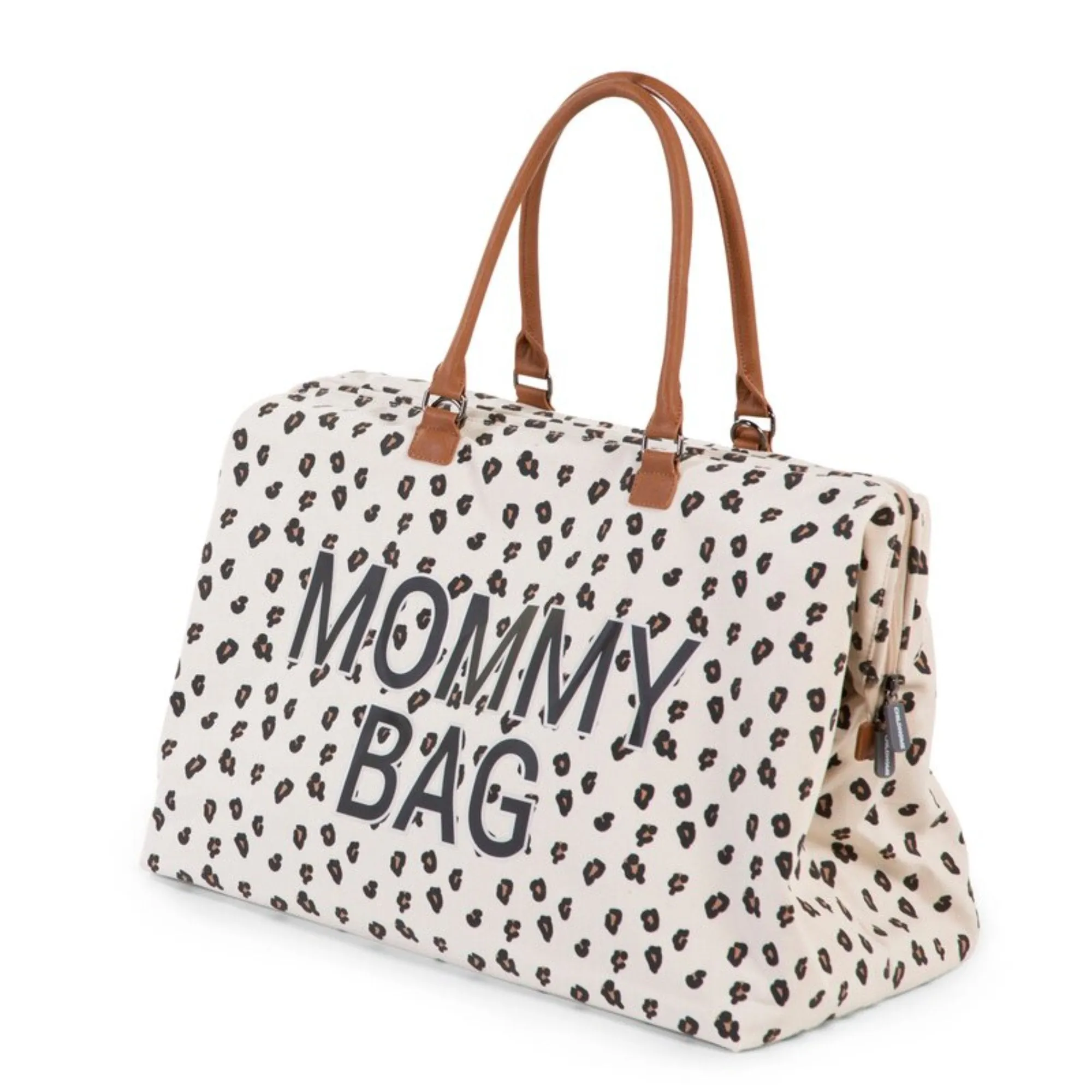 Mommy  Big Tote Bag with changing mat - LEOPARD