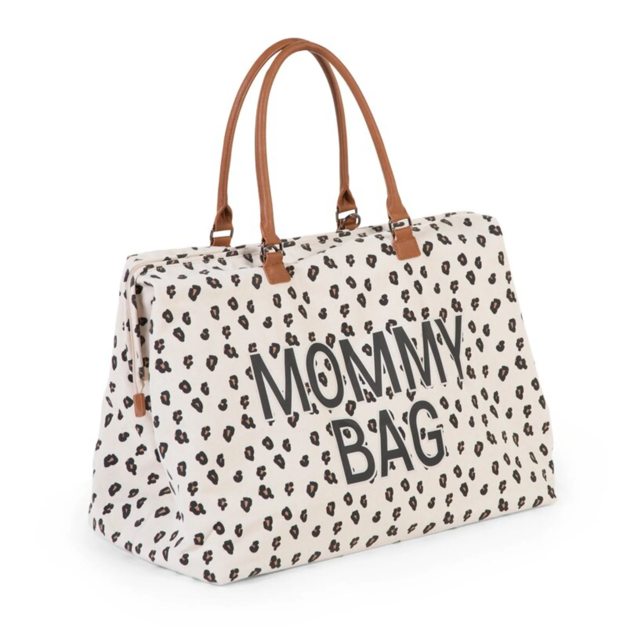 Mommy  Big Tote Bag with changing mat - LEOPARD