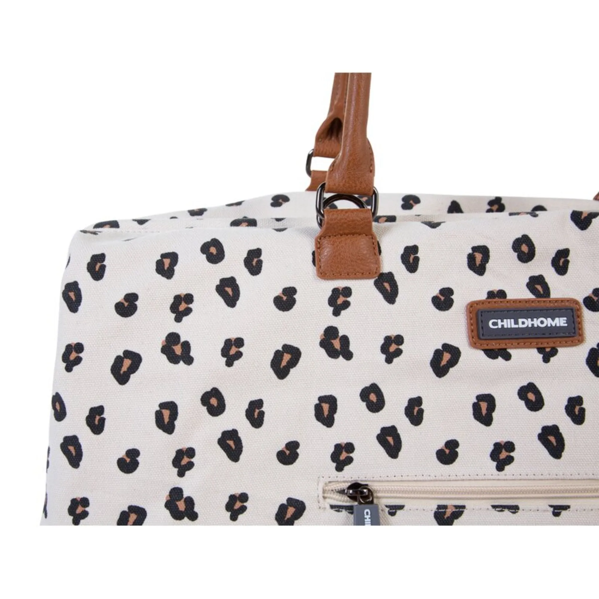 Mommy  Big Tote Bag with changing mat - LEOPARD