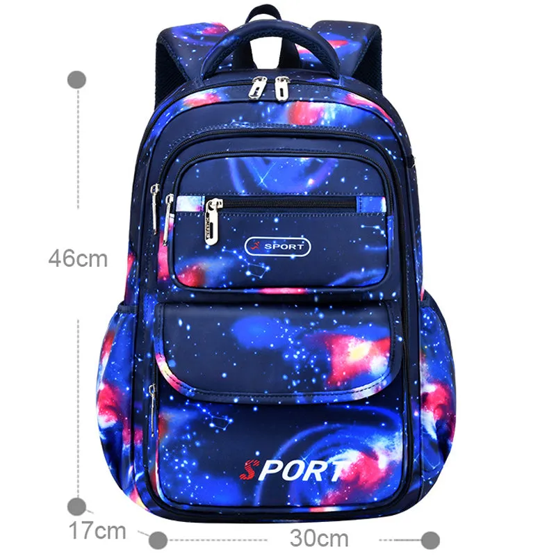 New Kids Backpack Large Students Bookbag For Elementary Boys 3-6 Grade
