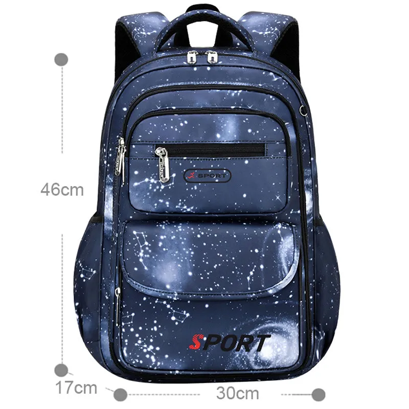 New Kids Backpack Large Students Bookbag For Elementary Boys 3-6 Grade
