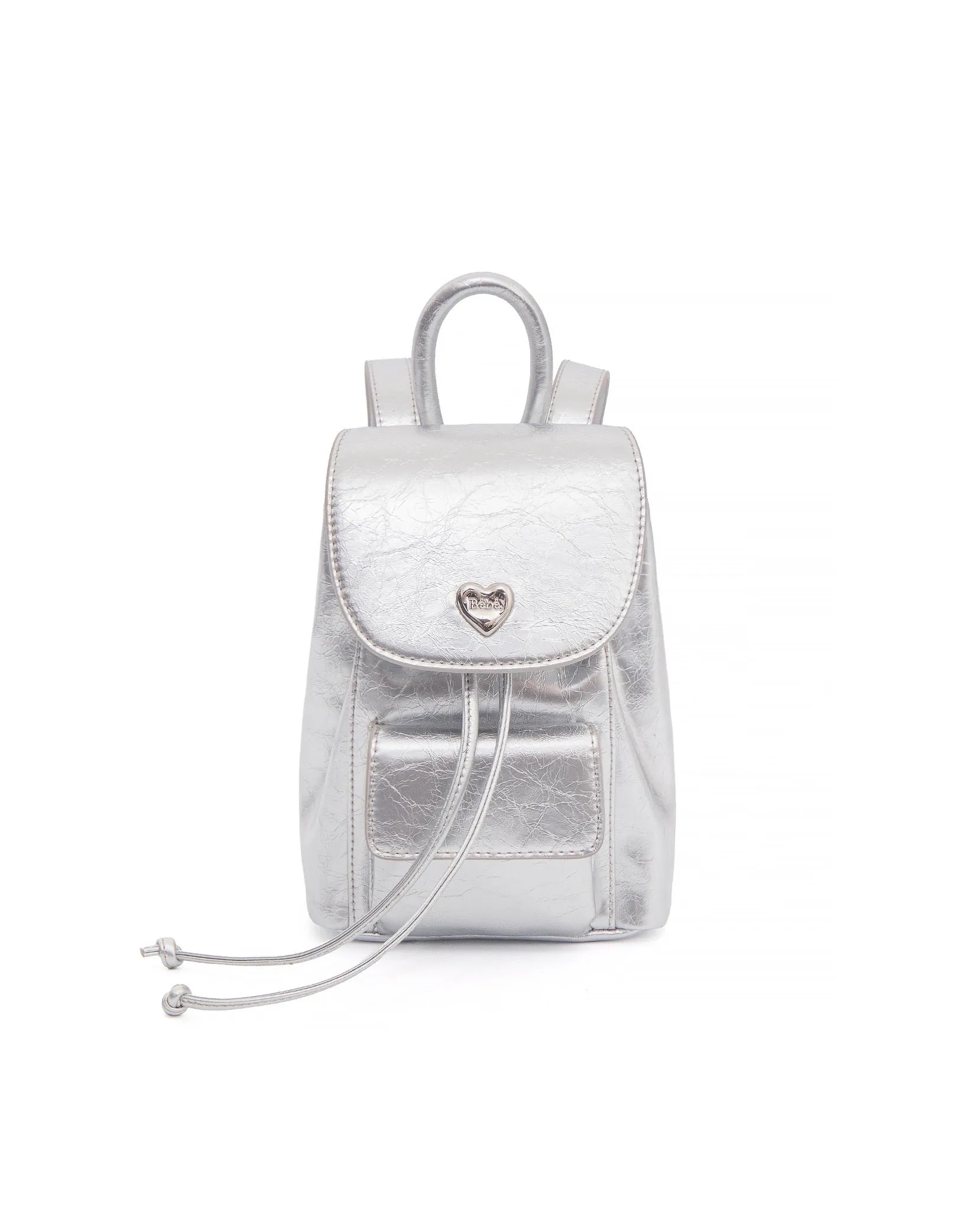 ★Noirnine★Bebe Chain Leather Backpack (4colors)