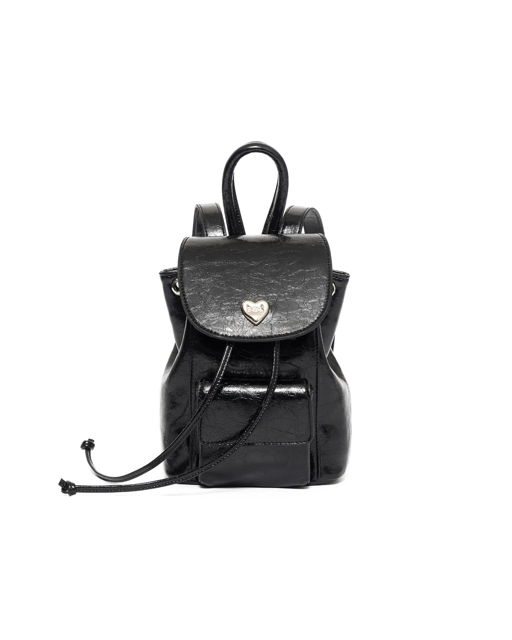 ★Noirnine★Bebe Chain Leather Backpack (4colors)