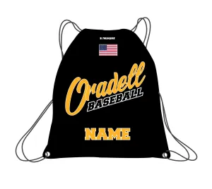 Oradell Baseball Sublimated Drawstring Bag