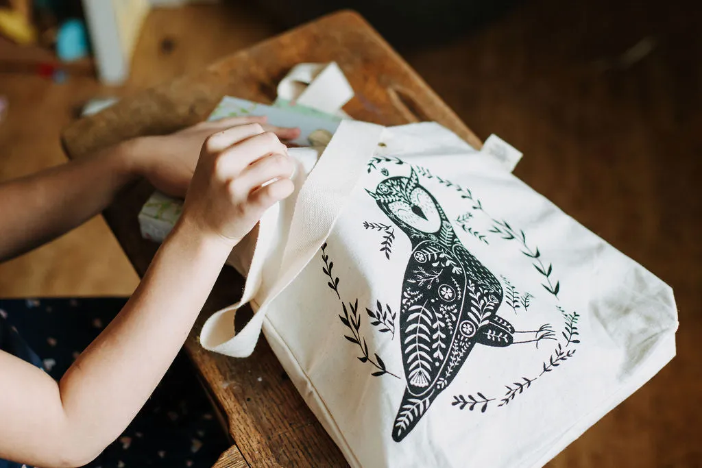 Owl Kids Tote