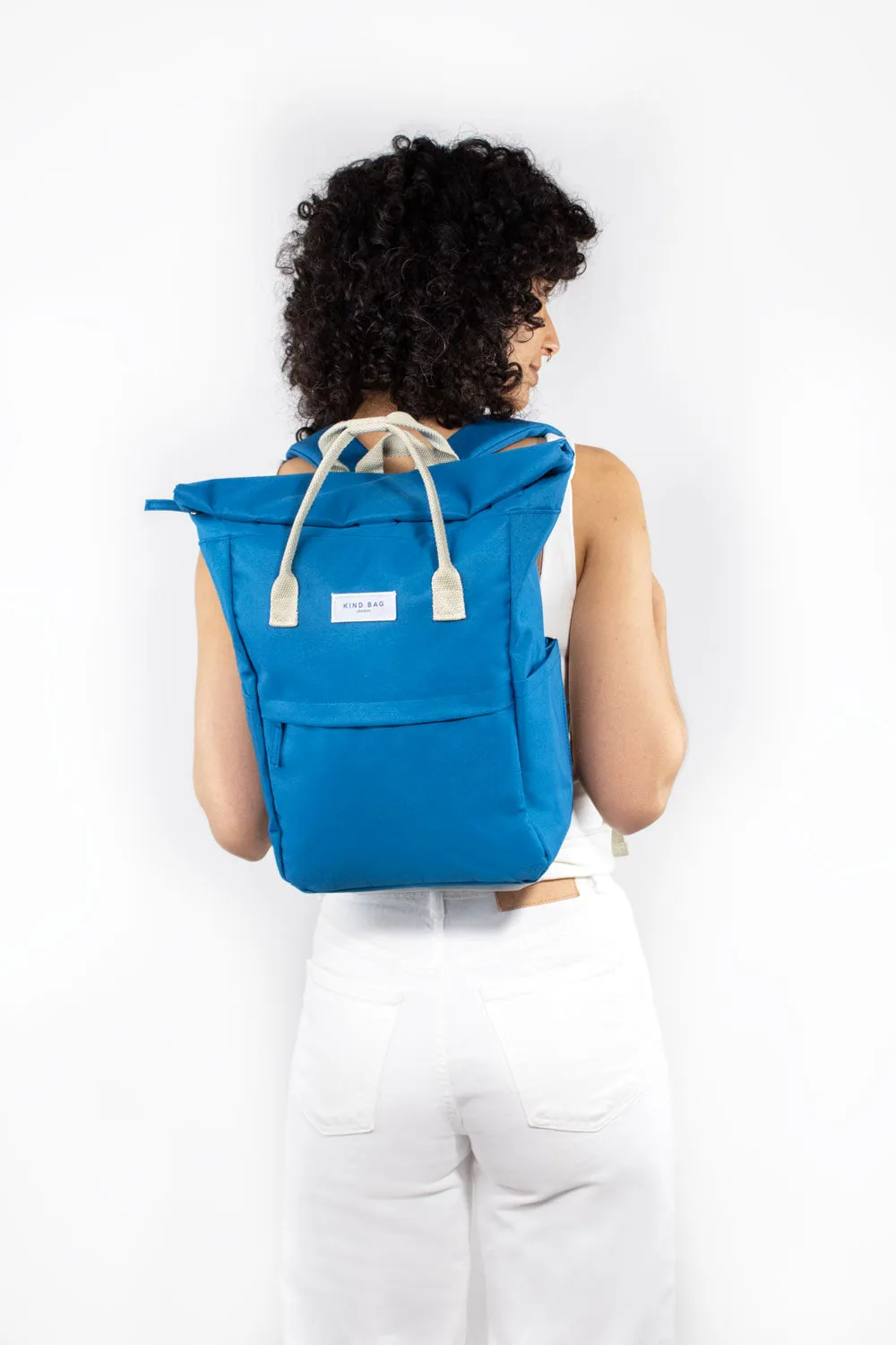 Petrol Blue | Hackney Backpack | Medium