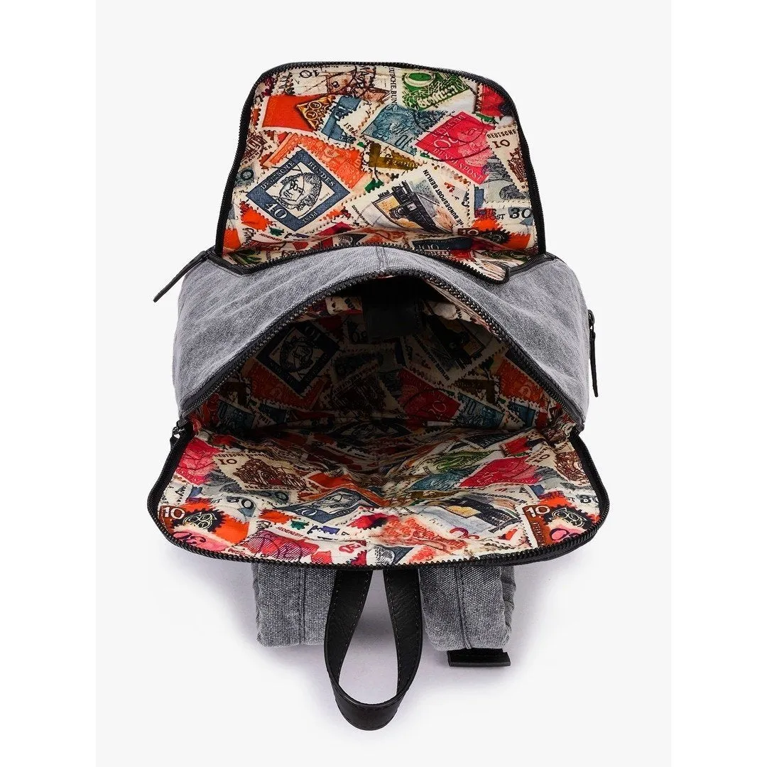 Phive Rivers Men's Leather Backpack - Prm476