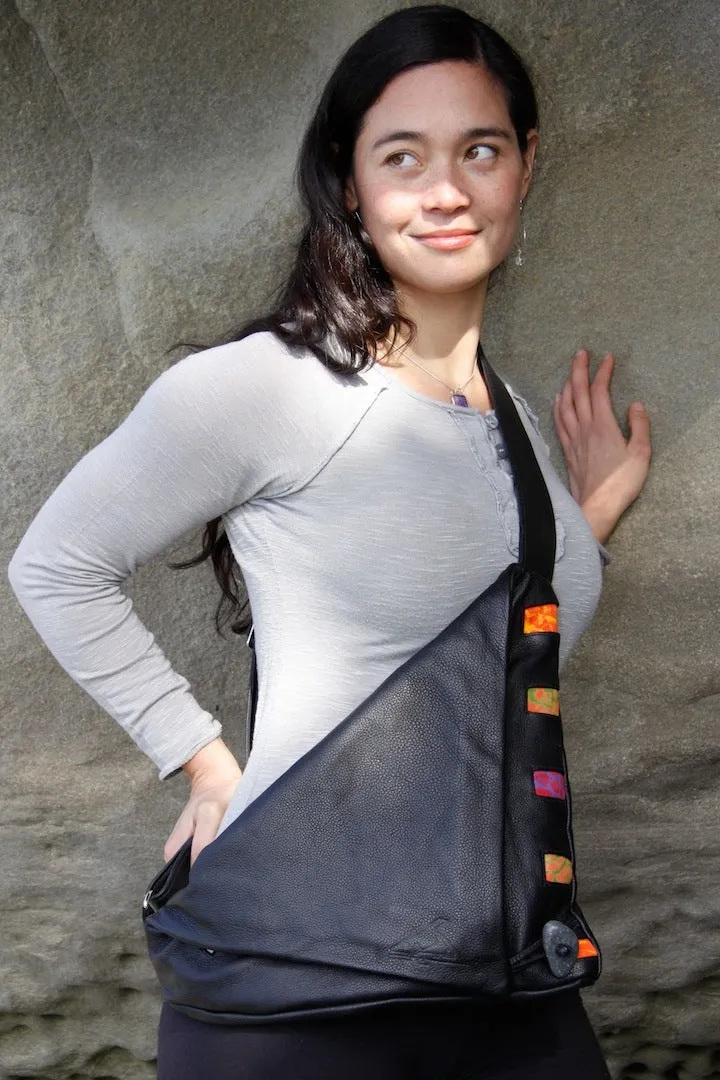 Piano Body Fold - Reversible Crossbody Messenger Bag