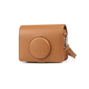 Pikxi Fujifilm Instax Mini Evo Portrait & Landscape PU Leather Camera Case Style Sling Bag