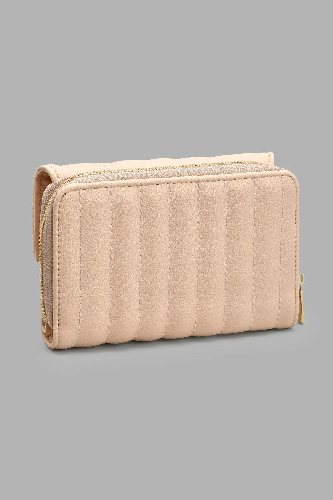 Pink Quilted Wallet