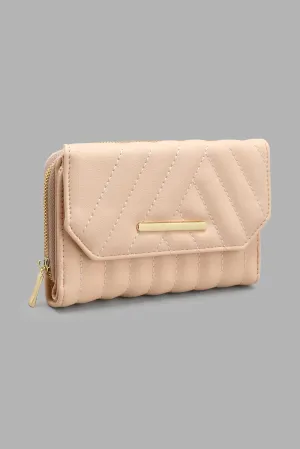 Pink Quilted Wallet