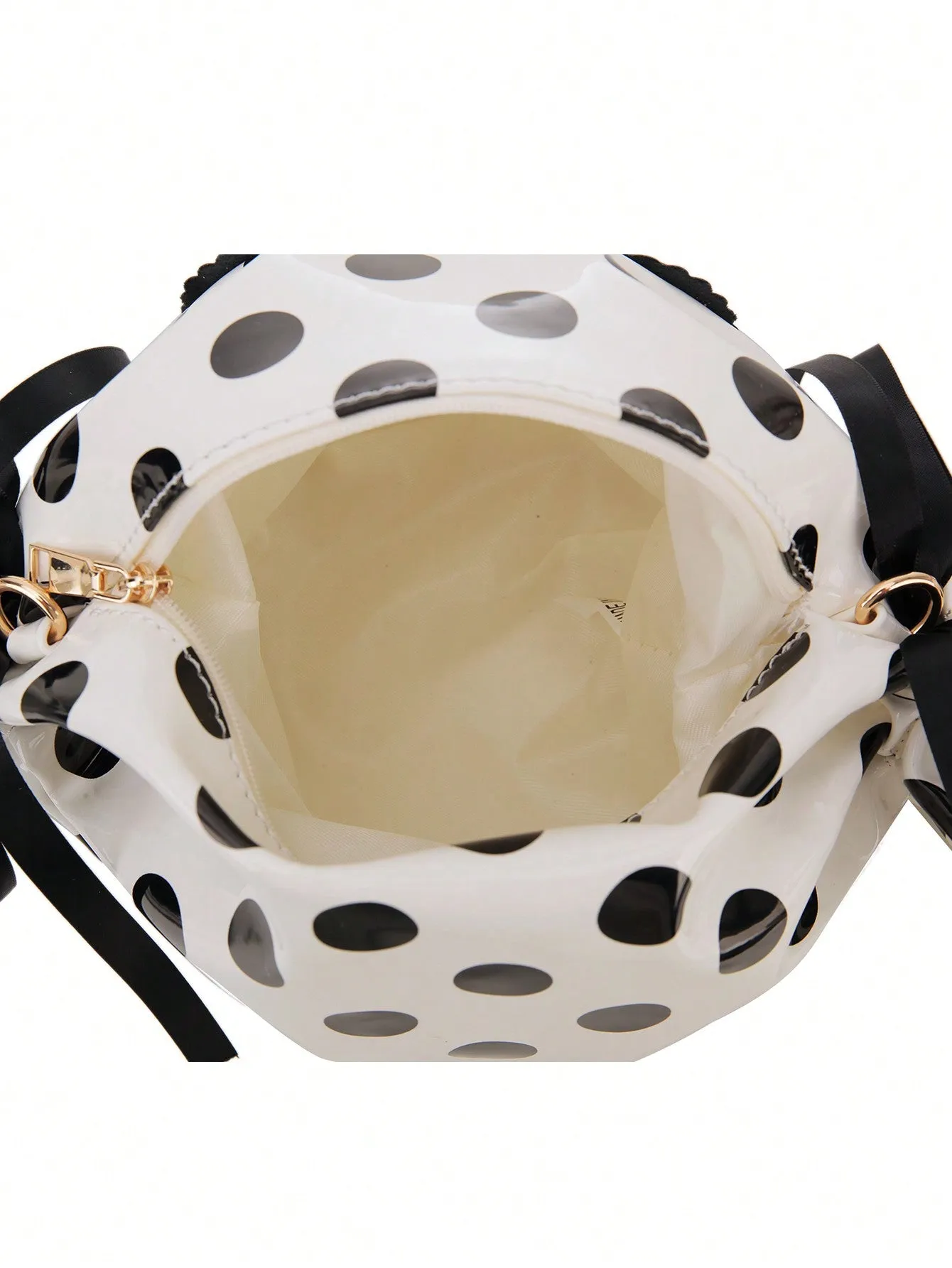 Polka Dot Candy Shape Chain Crossbody Bag