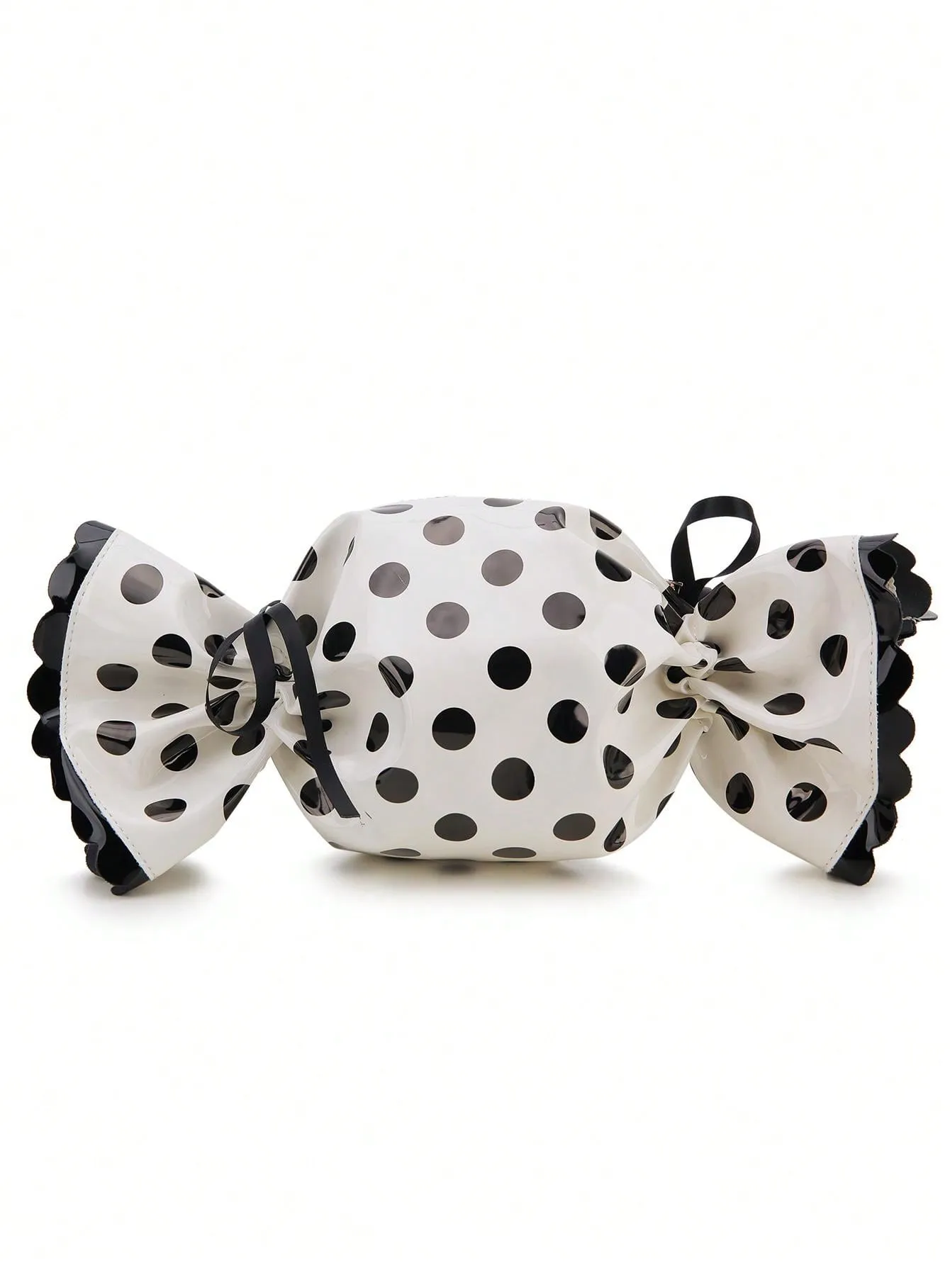 Polka Dot Candy Shape Chain Crossbody Bag