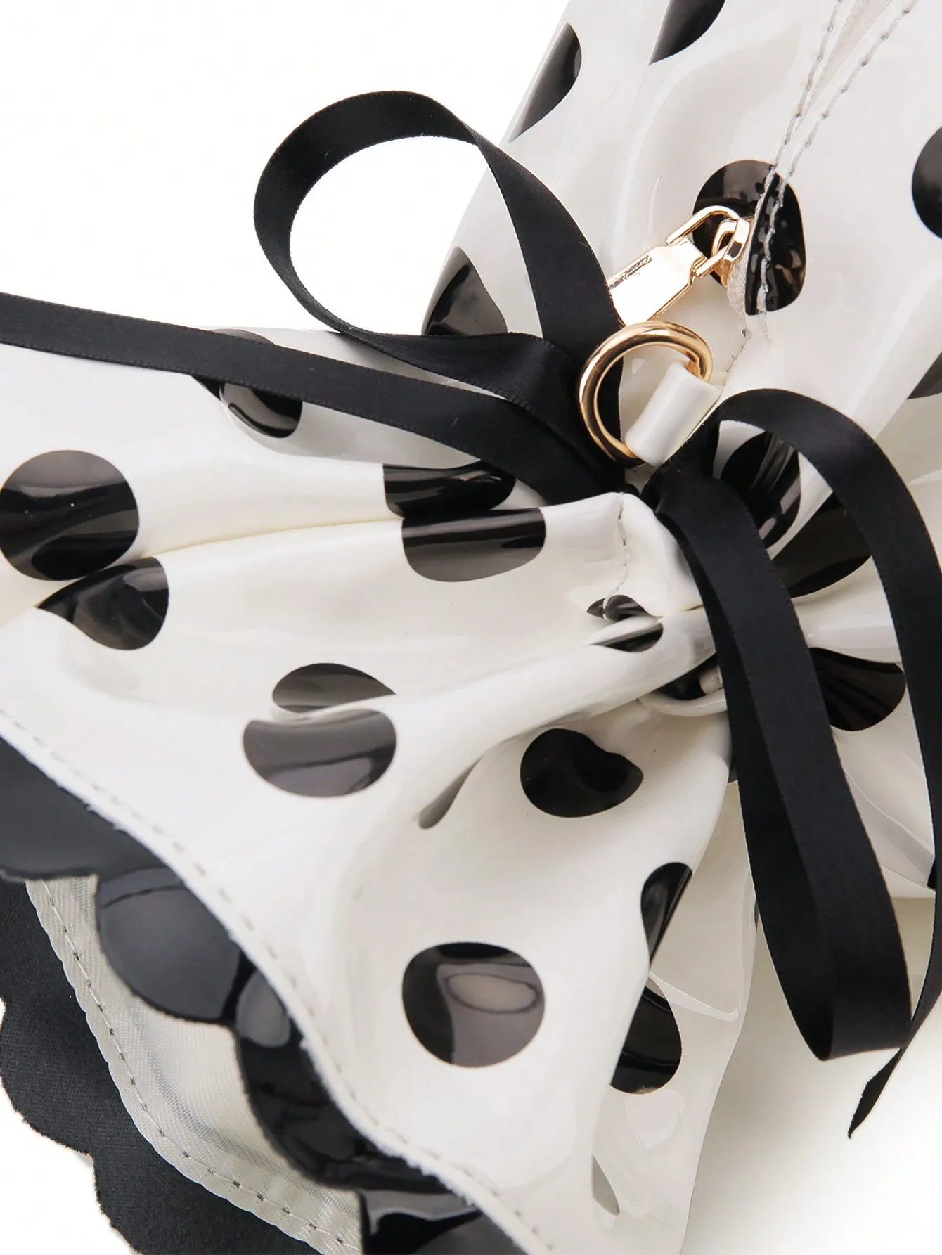 Polka Dot Candy Shape Chain Crossbody Bag