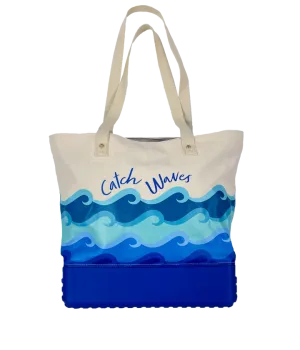 Printed Canvas Bogg Bag Catch Waves