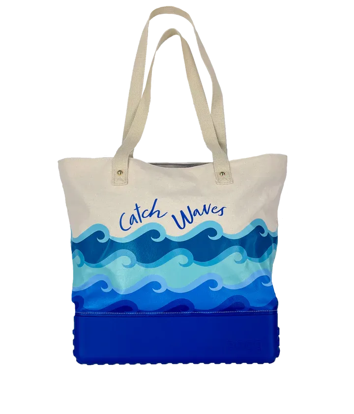 Printed Canvas Bogg Bag Catch Waves