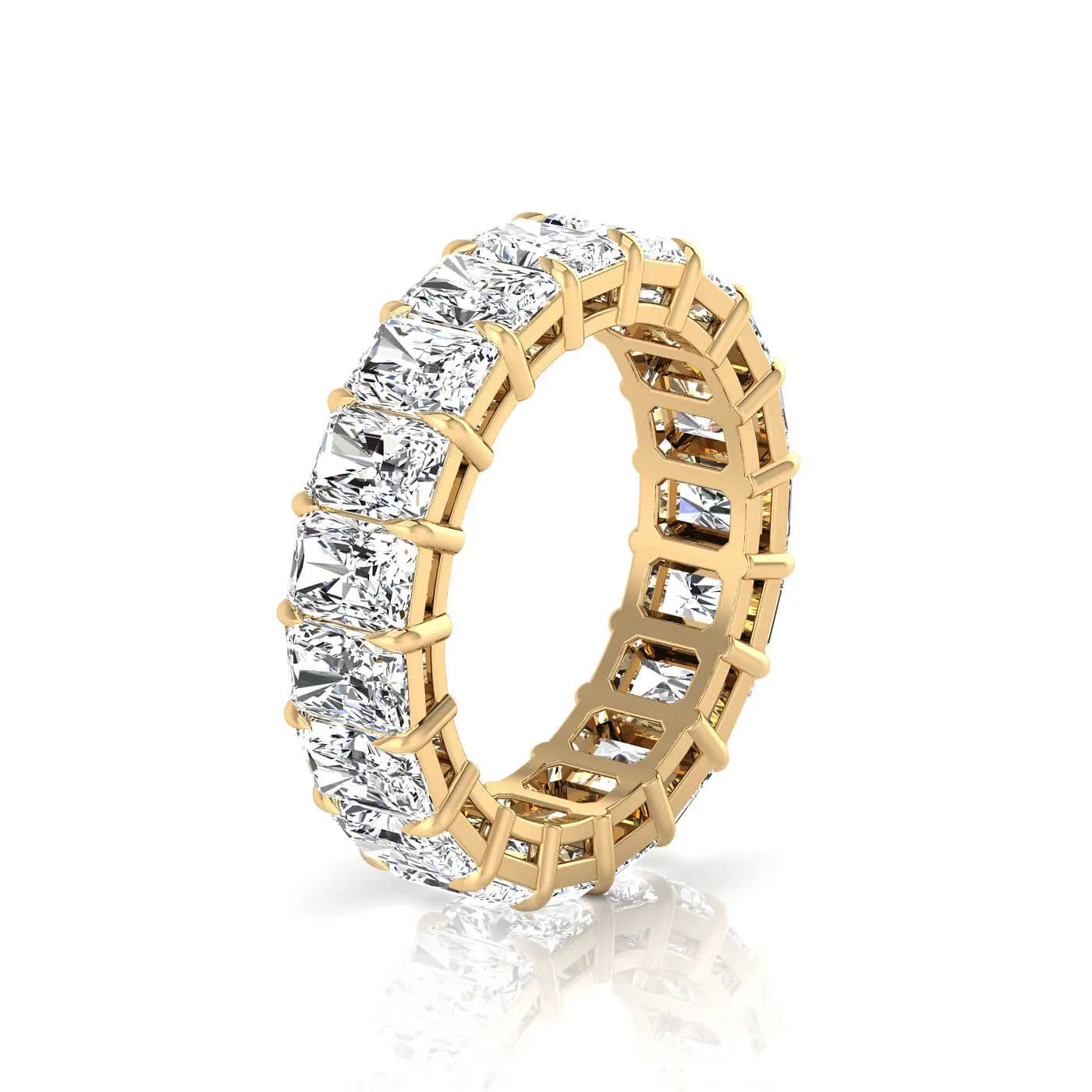 Radiant Cut Lab Grown Diamond Eternity Band - 5.70cttw
