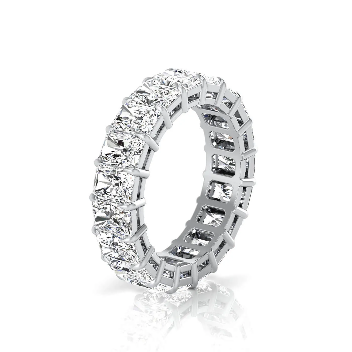Radiant Cut Lab Grown Diamond Eternity Band - 5.70cttw