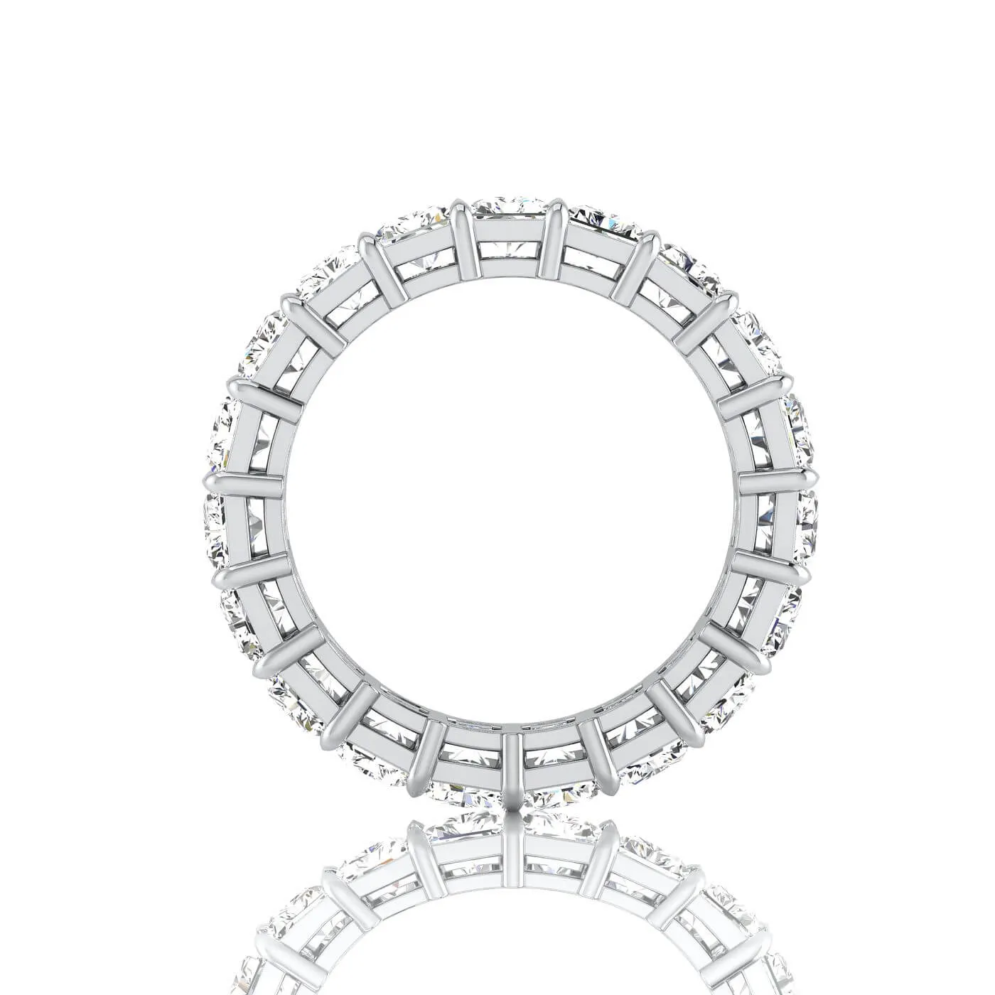 Radiant Cut Lab Grown Diamond Eternity Band - 5.70cttw