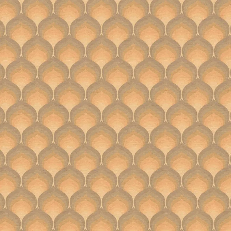 Retro Chic Flame Wallpaper