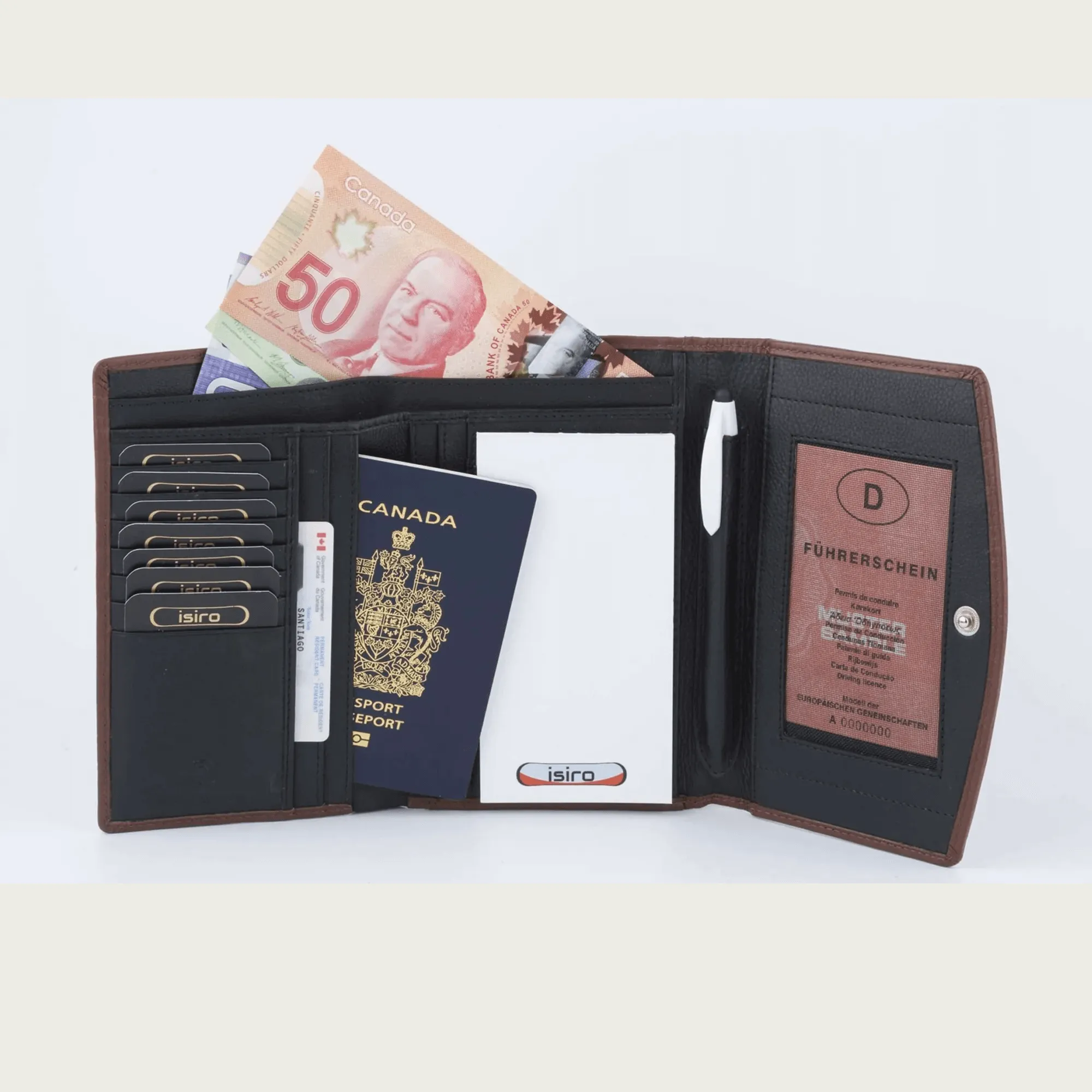 RFID Blocking Passport Wallet
