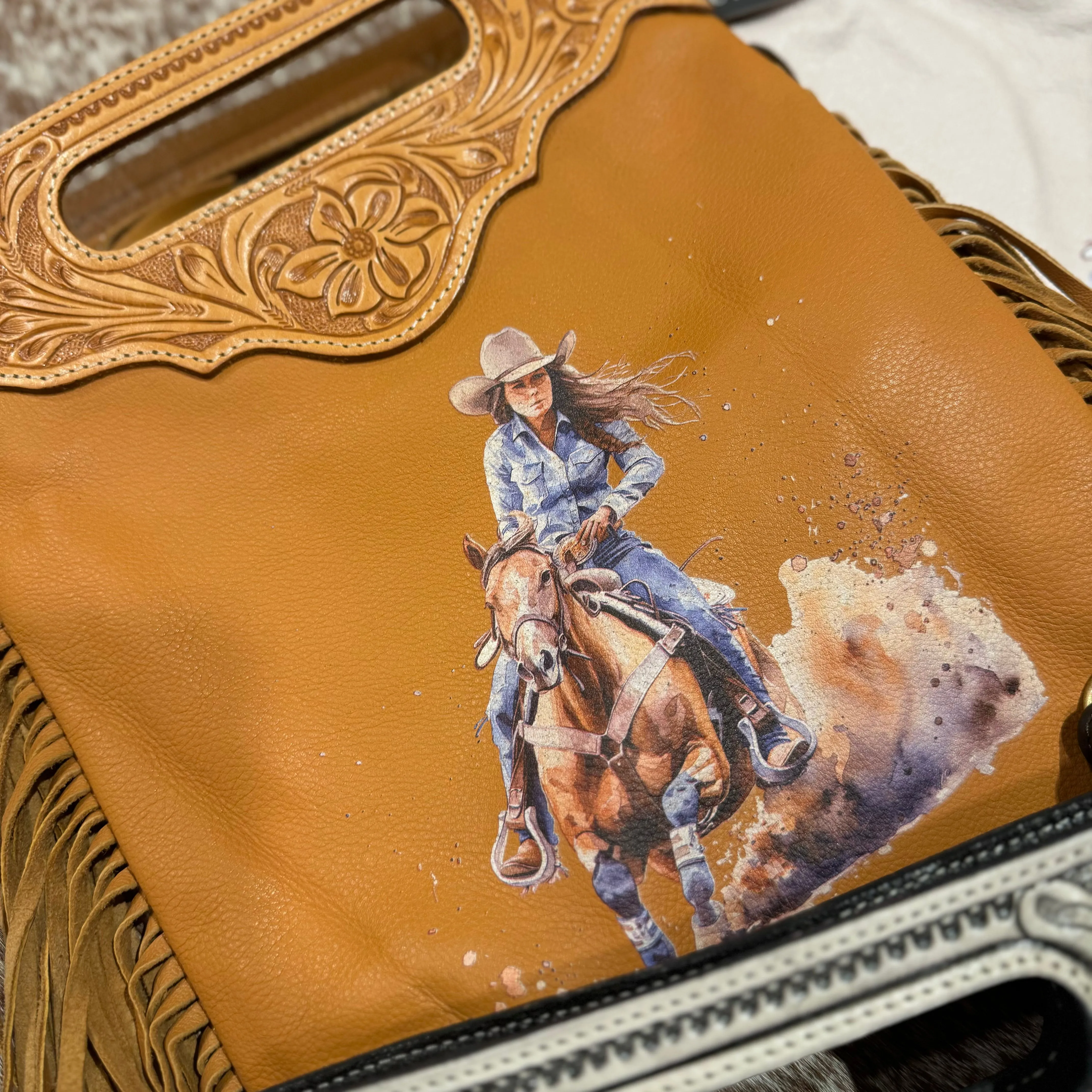 Rider Fringe Bag AB77 #Rider