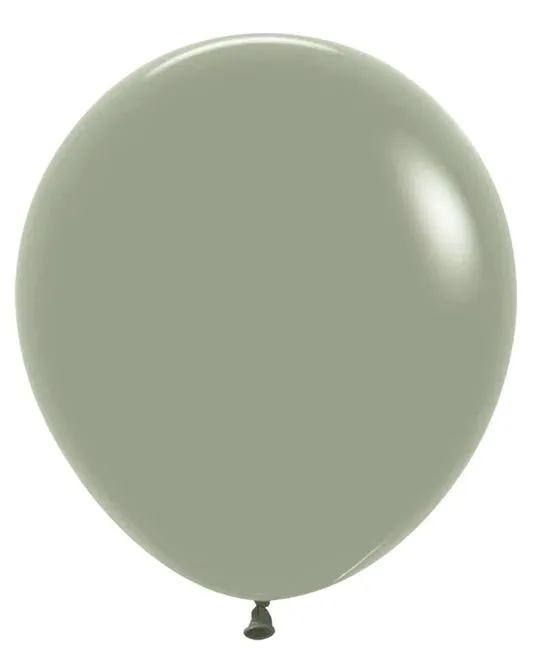 Sempertex 18" Pastel Dusk Laurel Green 25/pk