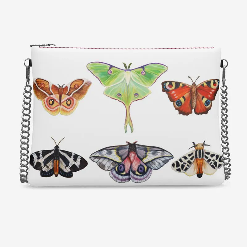 Silver Chrysalis I Crossbody Bag