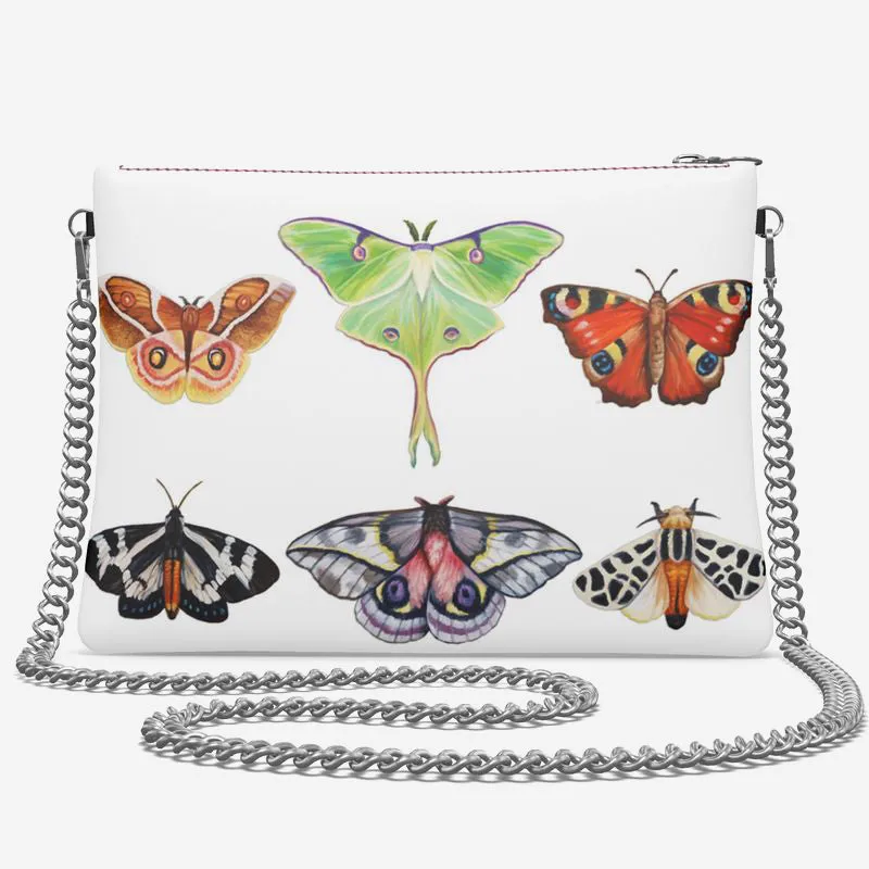 Silver Chrysalis I Crossbody Bag