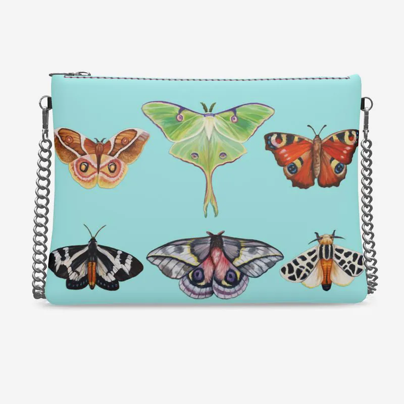Silver Chrysalis II Crossbody Bag