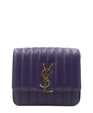 Small Monogram Vicky Bag Blue