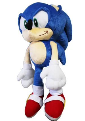 Sonic The Hedgehog Plush Doll - Blue Sonic - Plush Backpack