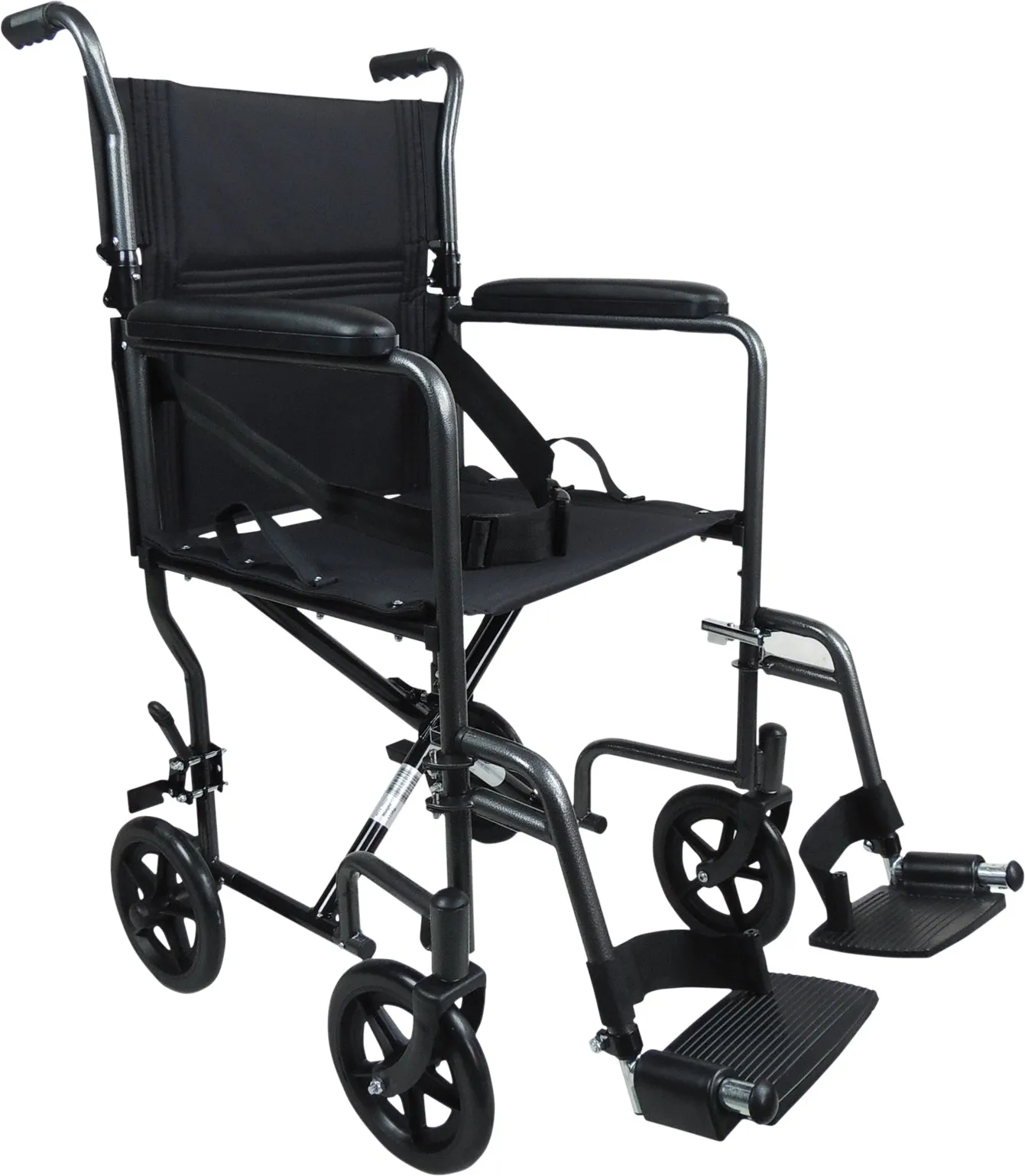 Steel Compact Transport Wheelchair