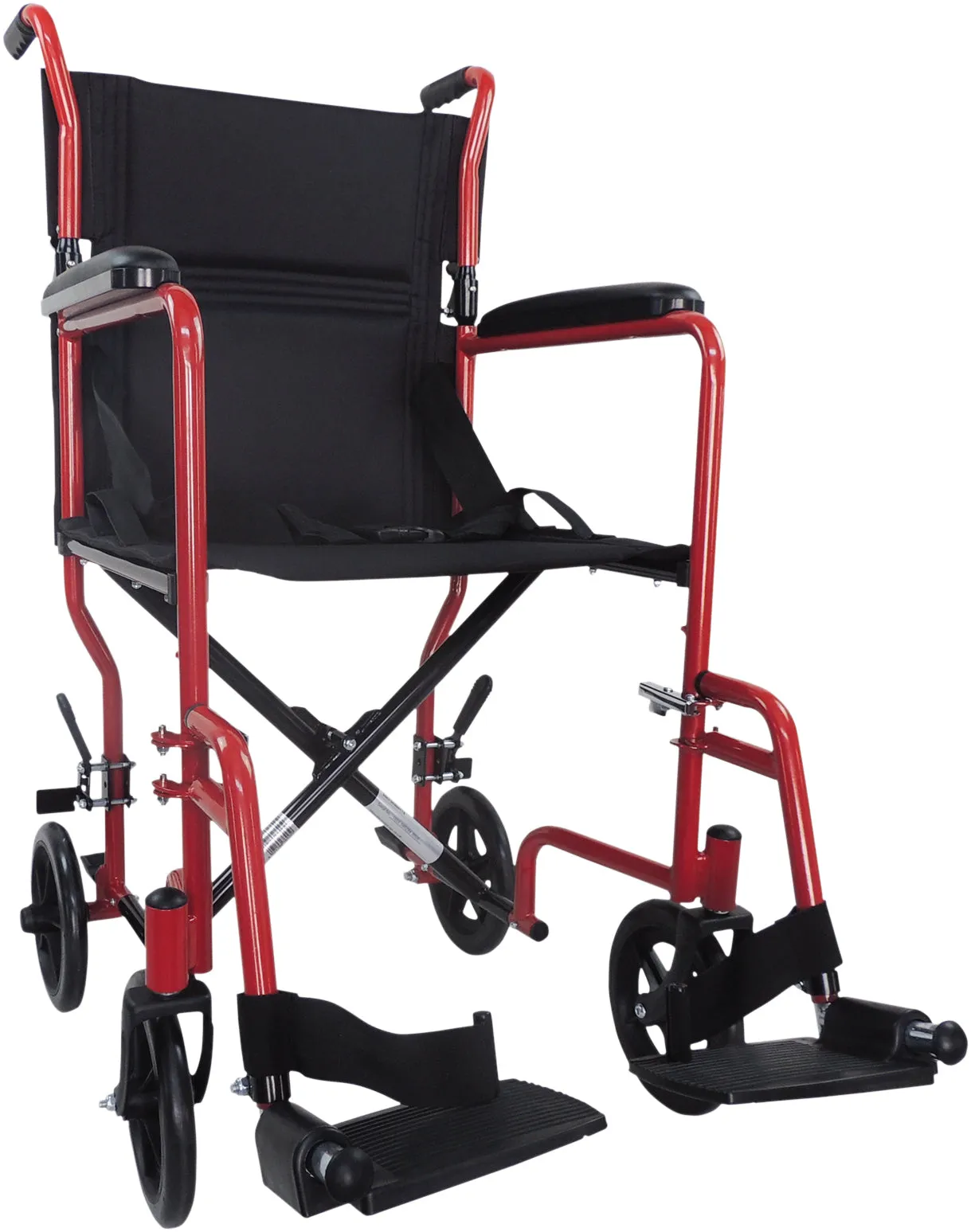 Steel Compact Transport Wheelchair