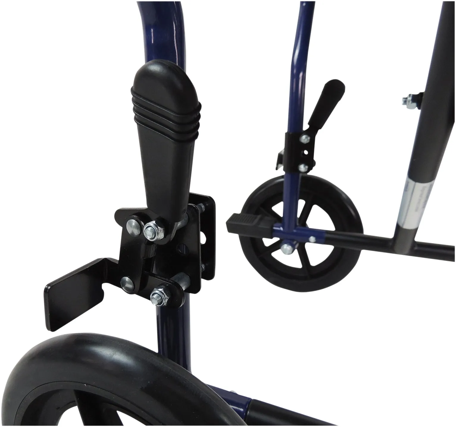 Steel Compact Transport Wheelchair
